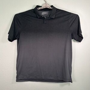 Nike Golf Tour Performance Dri-FIT Polo Shirt Mens XL Black Gray Gradient